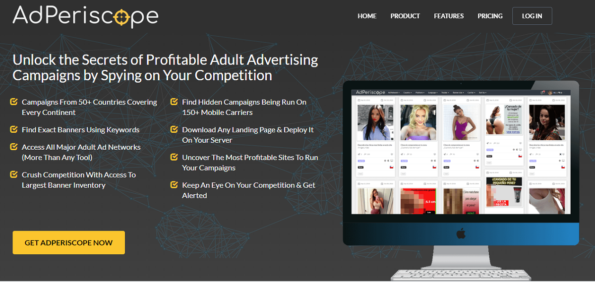 AdPeriscope - A Sure Way to Dominate The Adult Internet Niche  