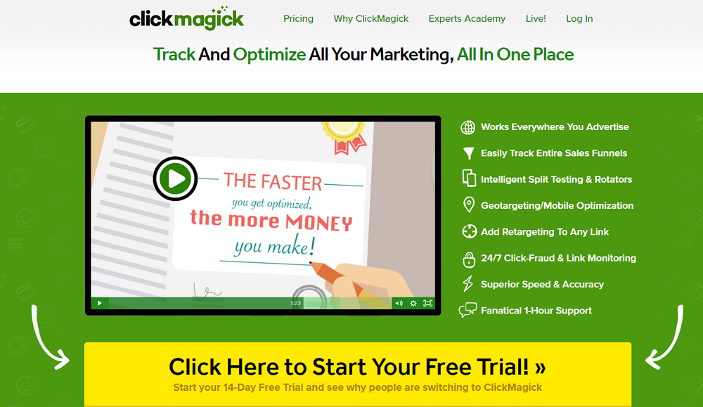 ClickMagick – Brings the Magick To Your Online Marketing