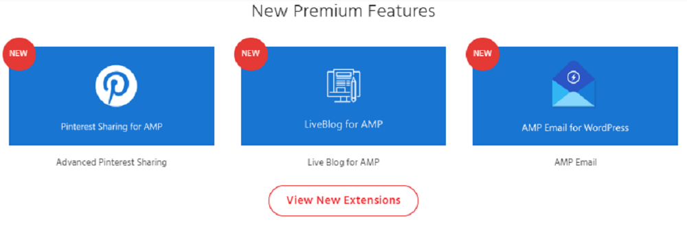 AMP for WP - New Premium Features