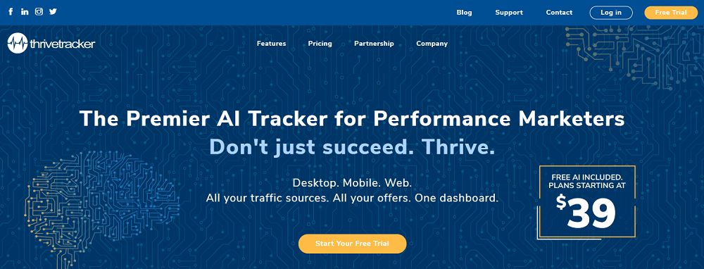 ThriveTracker - The Ultimate Affiliate Tracking and Campaign Management Software