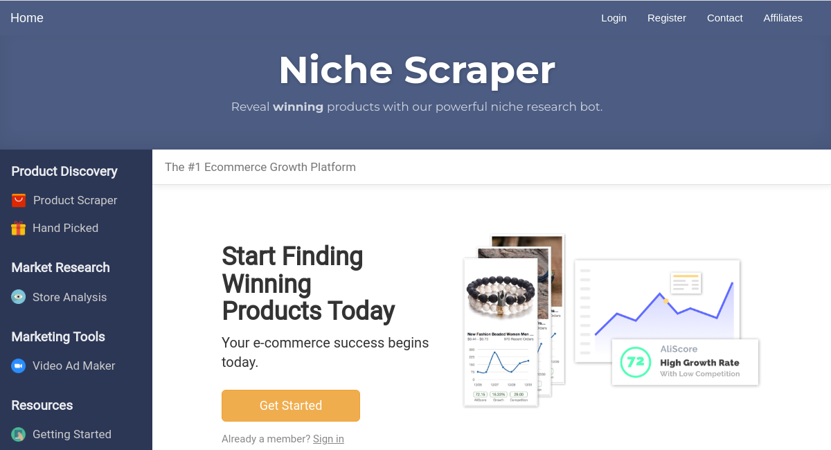 Latest Deals for Niche Scraper