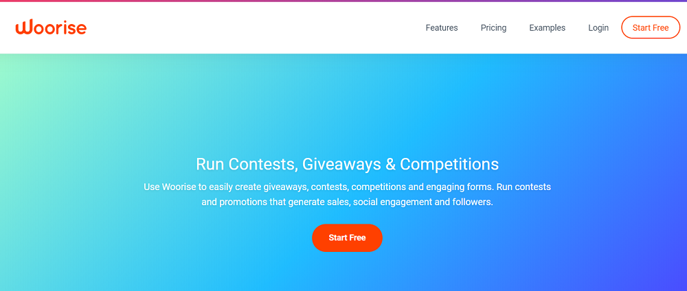 Woorise - The Easiest Way To Conduct Giveaways, Competitions, And Contests.