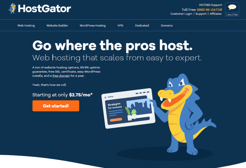 HostGator – The Place To Host Your Website
