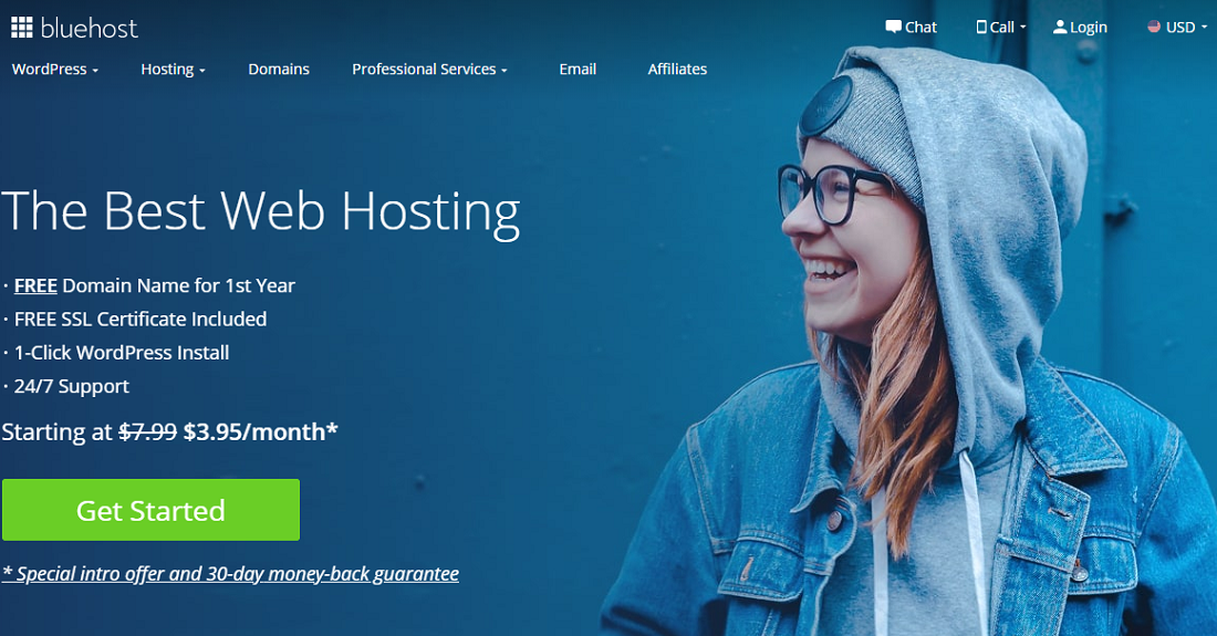 Bluehost: Overall Best Hosting Service Provider