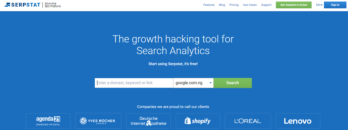 Serpstat – Your Affordable Comprehensive SEO & PPC Tool