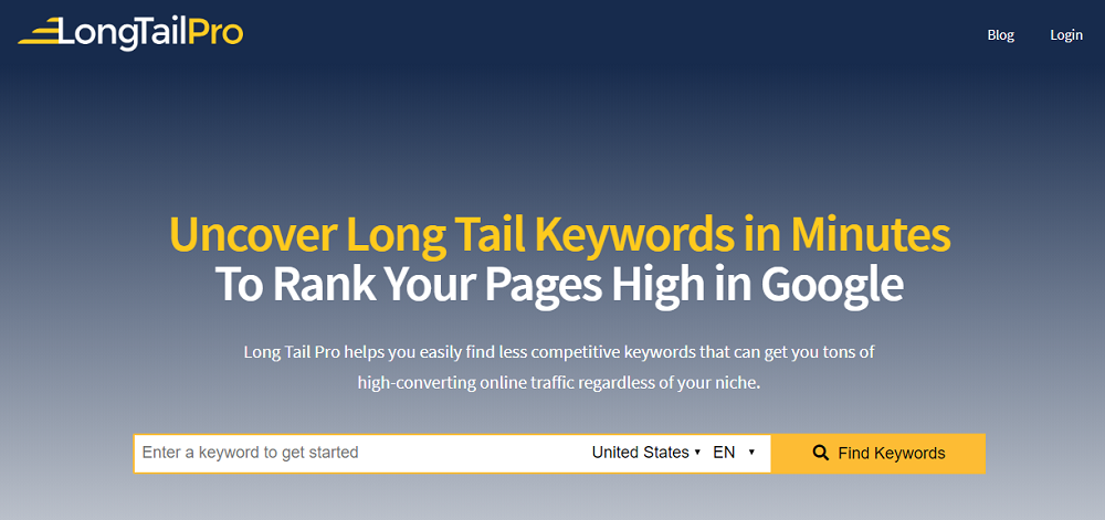 Long Tail Pro – Your Number One Long Tail Keyword Research Tool