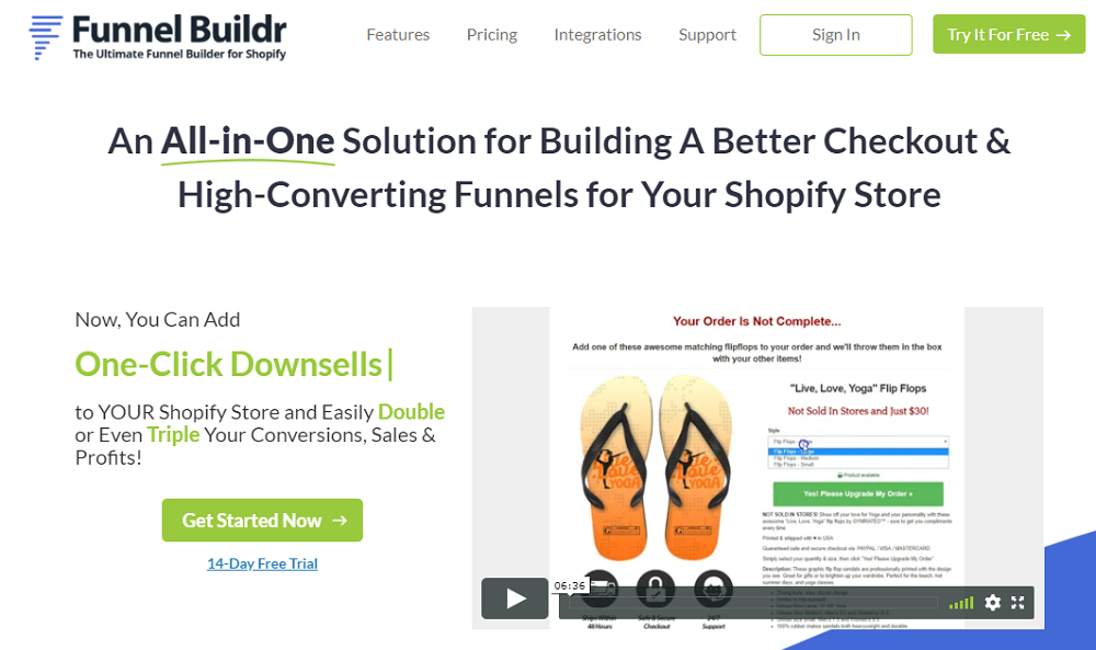 Funnel Buildr Homepages