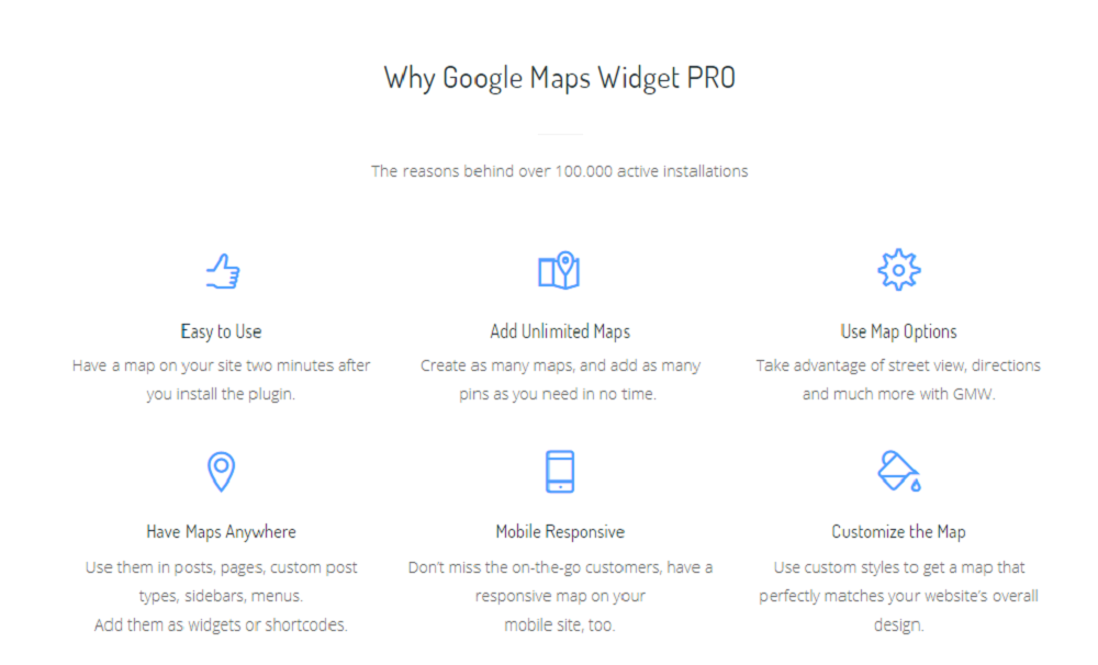 Google Maps Widget Pro – Your Reliable Map Plugin