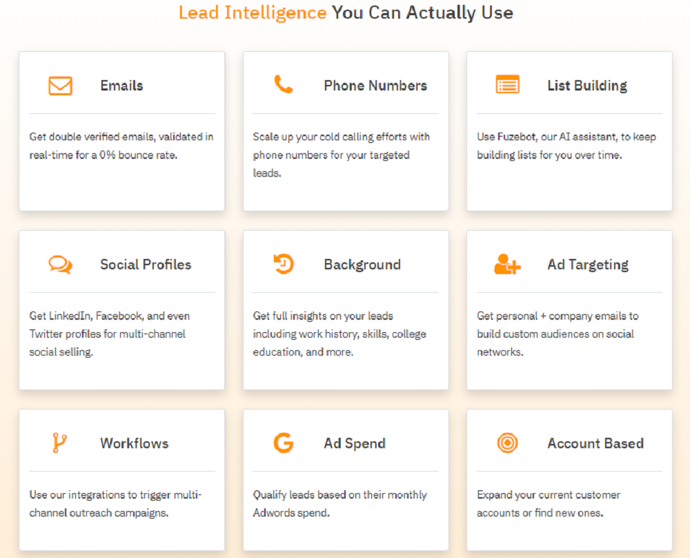 LeadFuze - Lead Intelligence You Can Actually Use