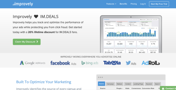 20% Off Improvely