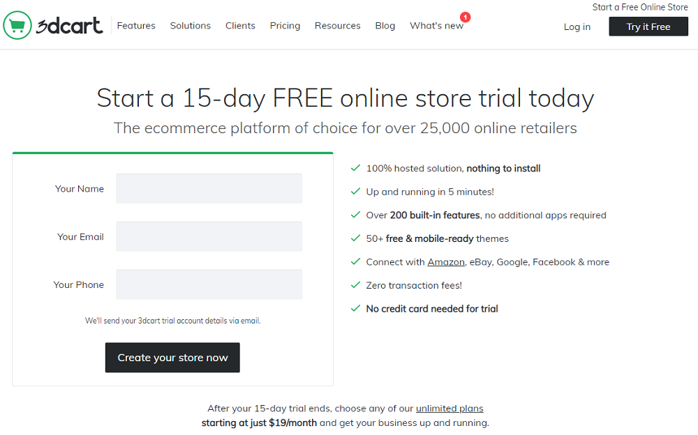 3dcart- A Powerful E-commerce Solution to Help You Grow Your Business