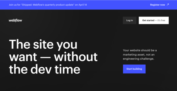 20% Off Annual Plans Webflow