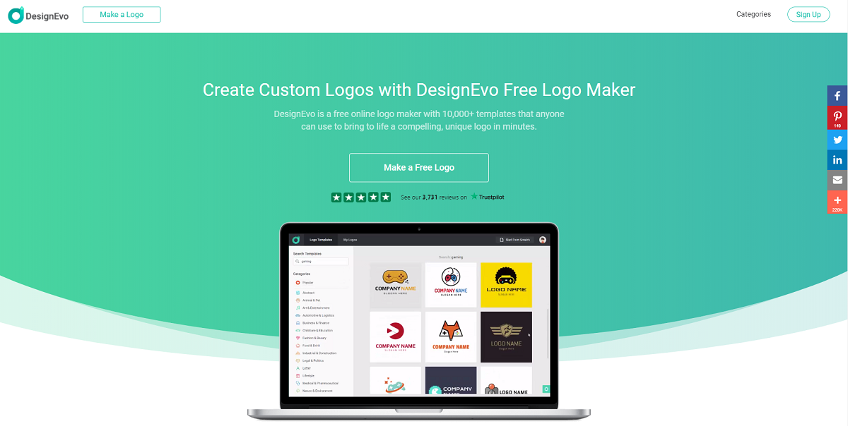 Designevo - Your One-Stop Logo Design Tool