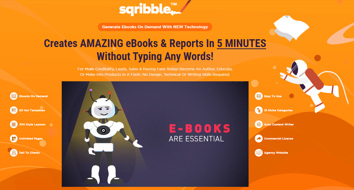 Sqribble- The World-best Ebook Writing Software