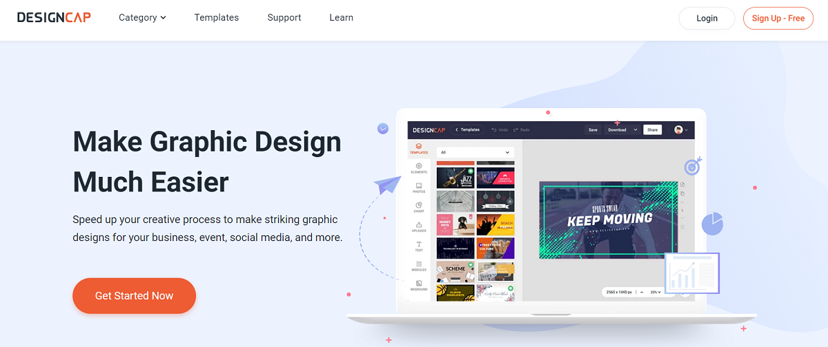 Designcap- Your One-Stop Creative Design Tool
