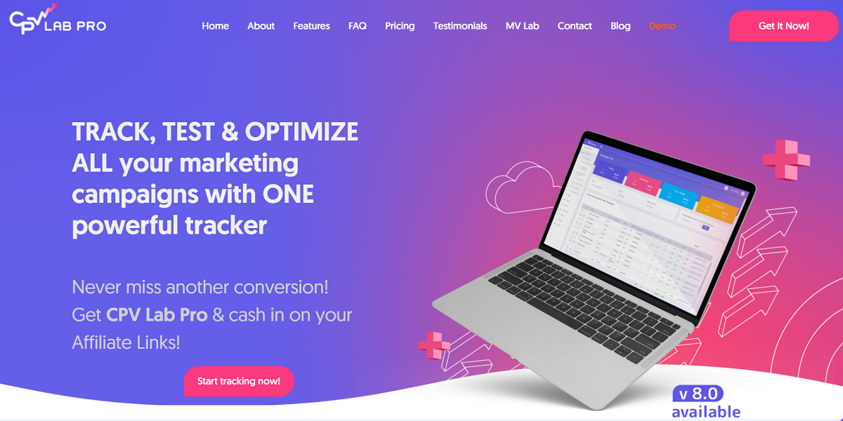 CPV Lab Pro - The All-in-One Powerful Tracker for Marketing Campaigns That Work