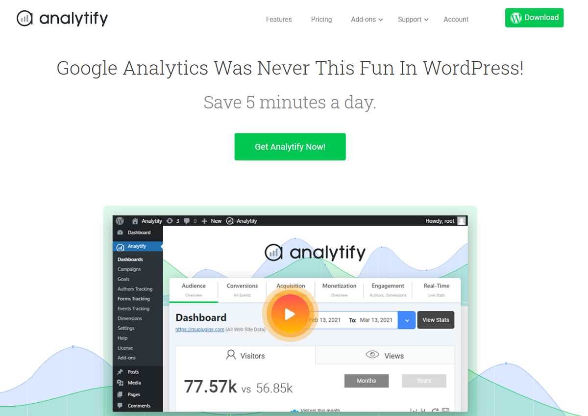 Analytify - The Only Google Analytics Plugin Your WordPress Site Would Ever Need