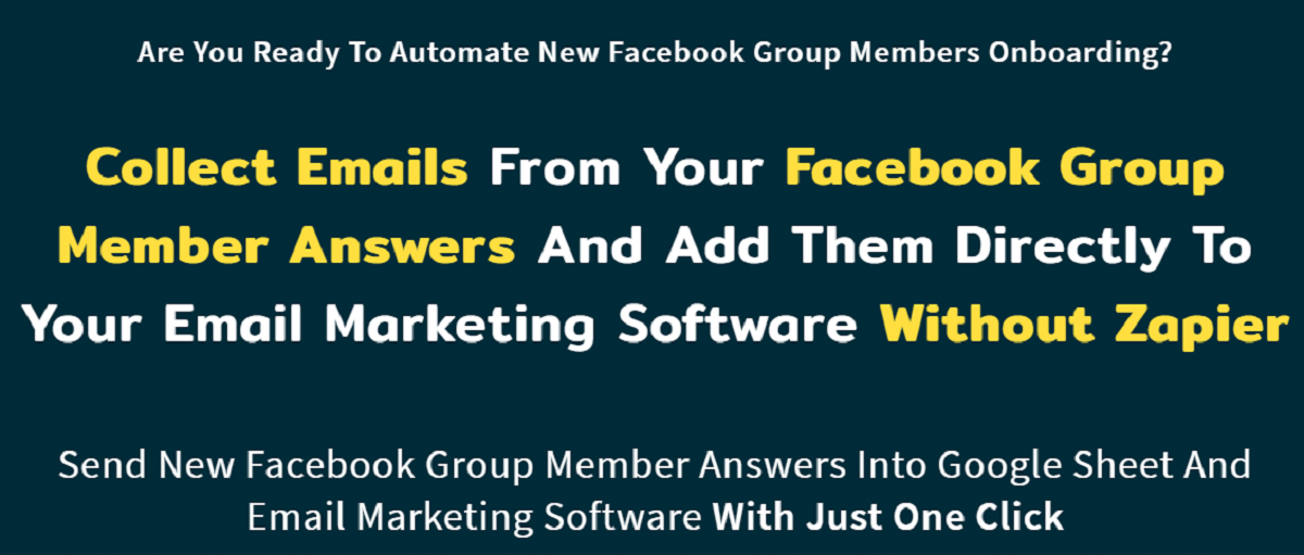 Group Collector: The Ultimate Facebook Group Sales Funnel Builder