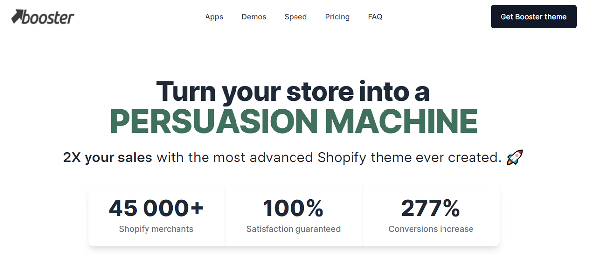 Booster Theme- Get 10x Your Sales With a Theme That Converts