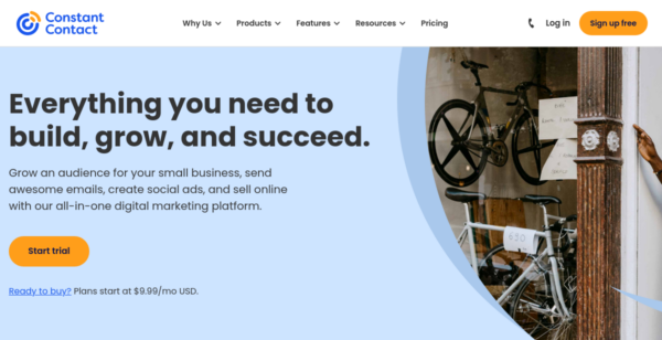 60 Days Free Trial at Constant Contact