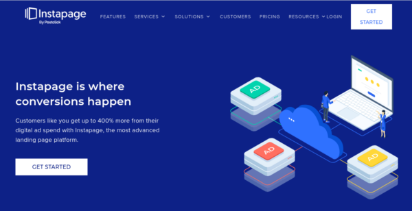 Private Deal Just $59 monthly Instapage