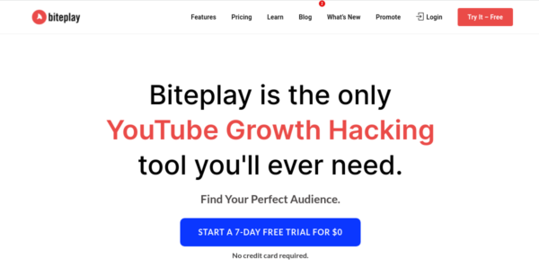 7 Days Free Trial at Biteplay