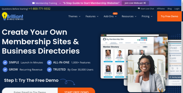 30% Off at Brilliant Directories