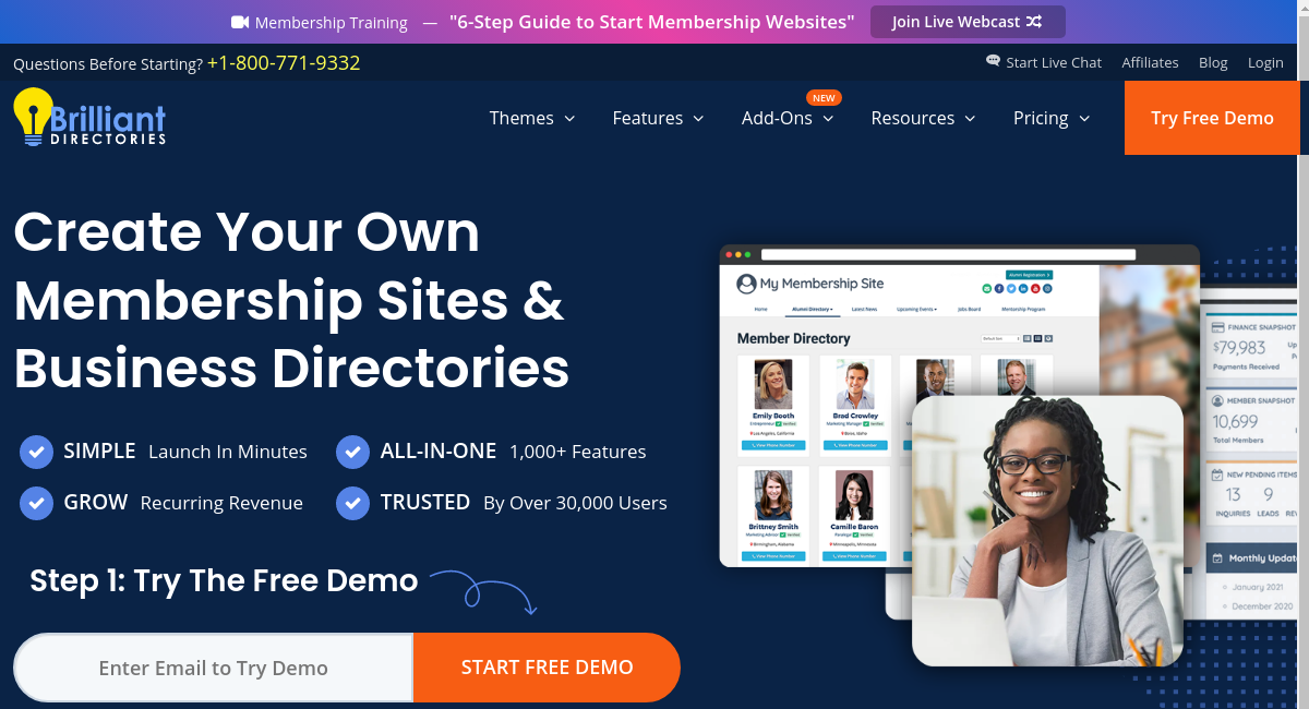 Latest Money-Saving Deals for Brilliant Directories