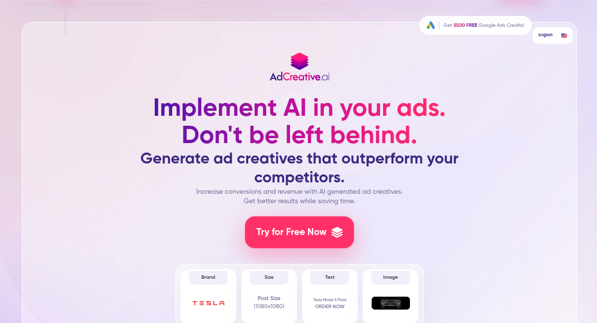 Latest Money-Saving Deals for AdCreative.ai