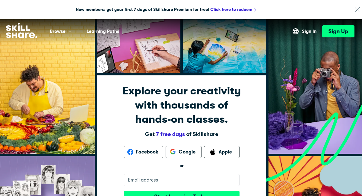 Latest Money-Saving Deals for Skillshare